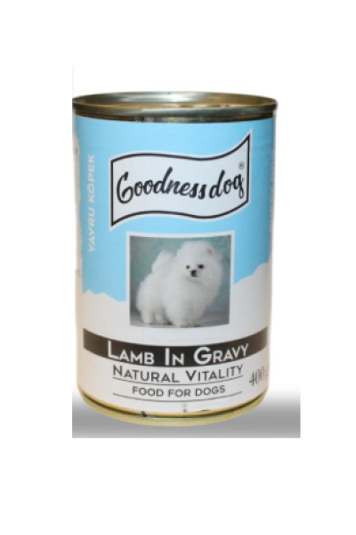 GOODNESS DOG KONSERVE YAVRU KUZU ETLİ 400 GR